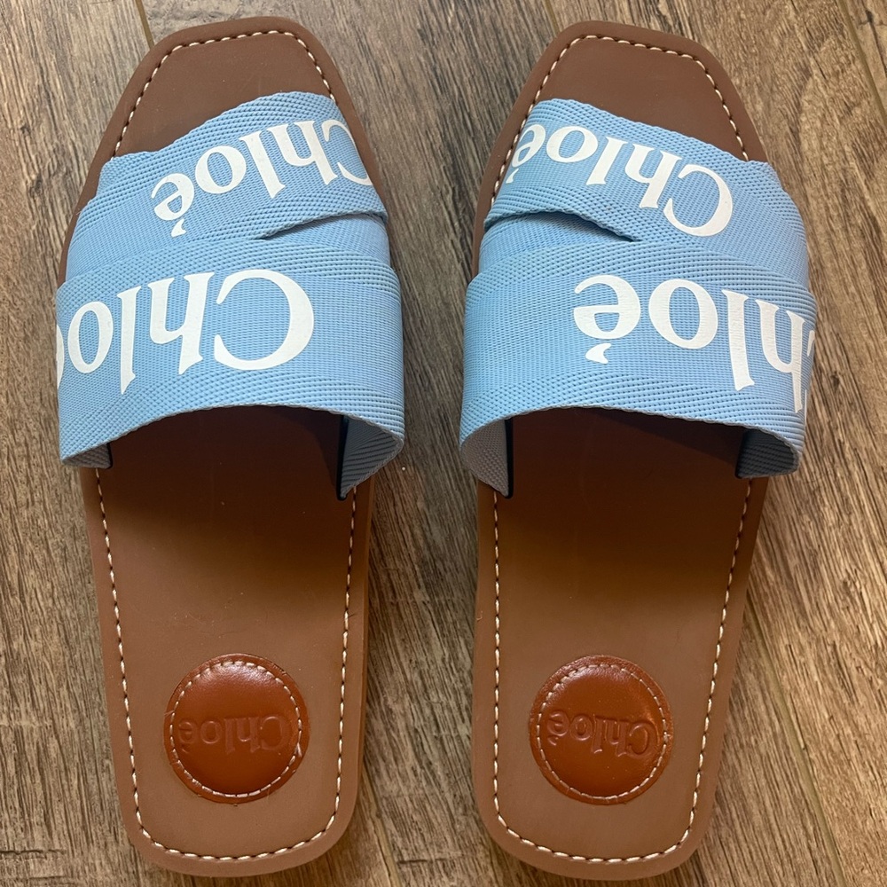 Chloe slides sandals size 8